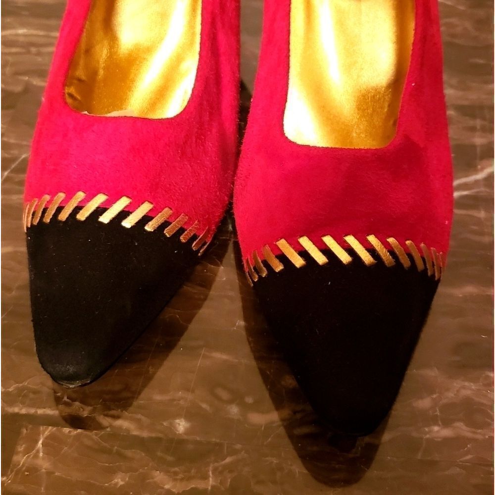 Anne Klein suede pumps - Picture 2 of 5